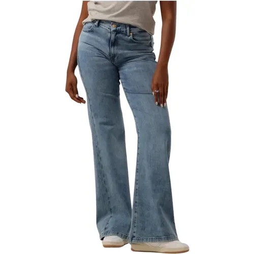 Bleach Wide Leg Jeans , Damen, Größe: S - Co'Couture - Modalova