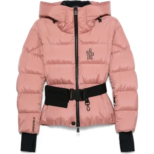 Padded Coat with Hood , female, Sizes: XS, S, M - Moncler - Modalova