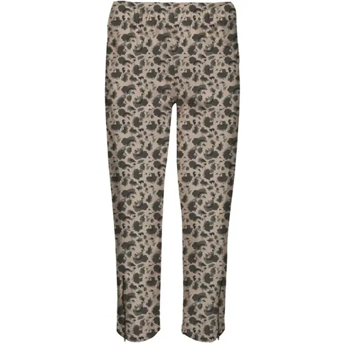 Cropped Trousers , female, Sizes: XL, 3XL, L, M, 2XL - LauRie - Modalova