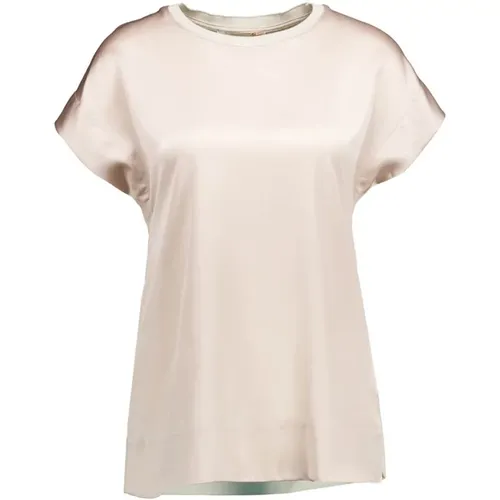 Shimmer Top with Glitter Details , female, Sizes: XS, XL - RINASCIMENTO - Modalova