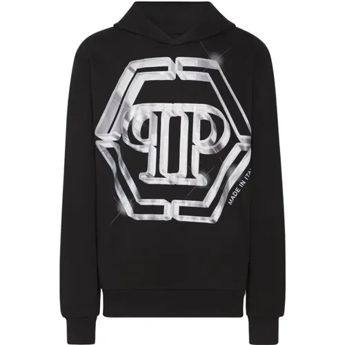 Hooded Sweaters , male, Sizes: L - Philipp Plein - Modalova