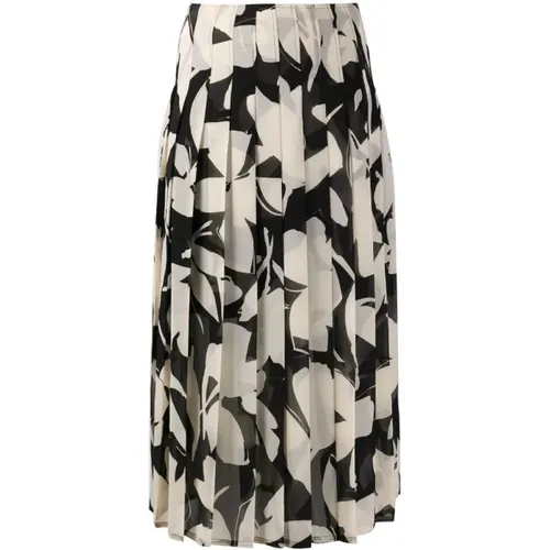 Multicolour Midi Skirt , female, Sizes: S - Calvin Klein - Modalova