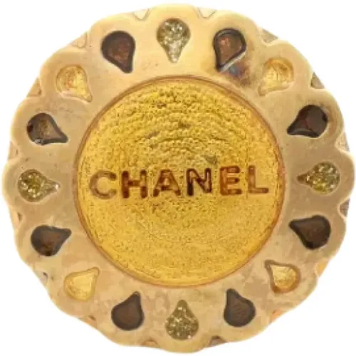 Pre-owned Metal rings , female, Sizes: ONE SIZE - Chanel Vintage - Modalova