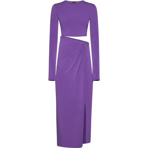 Violet Cut-Out Midi Dress , female, Sizes: XS, S - Andamane - Modalova