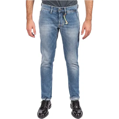 Slim-fit Jeans , Herren, Größe: W42 - Siviglia - Modalova