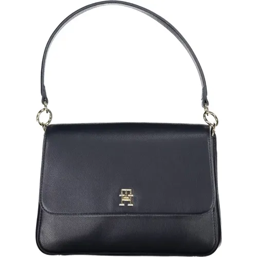 Blaue Schultertasche mit Abnehmbarem Riemen - Tommy Hilfiger - Modalova