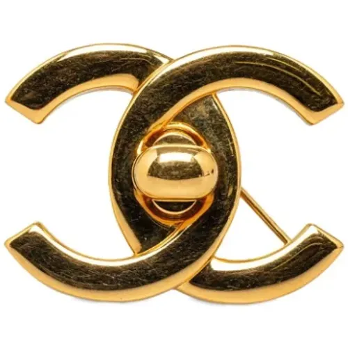 Pre-owned Metall broschen - Chanel Vintage - Modalova