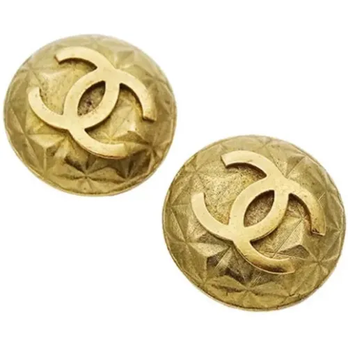 Pre-owned Metal chanel-jewelry , female, Sizes: ONE SIZE - Chanel Vintage - Modalova