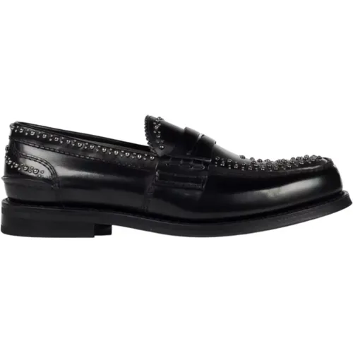 Pembrey MET Leather Slip-On Moccasins , male, Sizes: 9 1/2 UK - Church's - Modalova