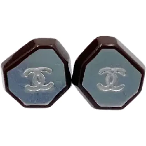 Pre-owned Fabric earrings , female, Sizes: ONE SIZE - Chanel Vintage - Modalova