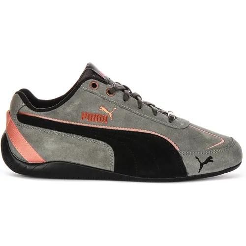 Speedcat Dark Grey Black Women Racing Shoe , female, Sizes: 2 1/2 UK, 3 UK, 5 1/2 UK - Puma - Modalova