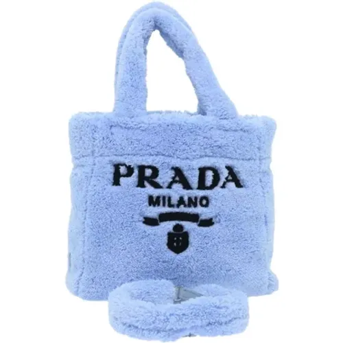 Pre-owned Cotton prada-bags , female, Sizes: ONE SIZE - Prada Vintage - Modalova