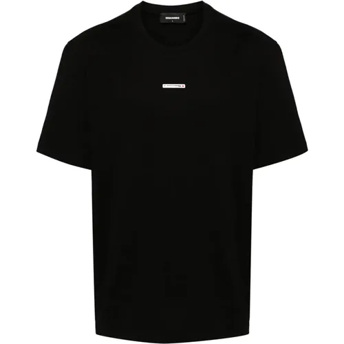 Logo T-shirt Short Sleeve , male, Sizes: L, S, XL, M - Dsquared2 - Modalova