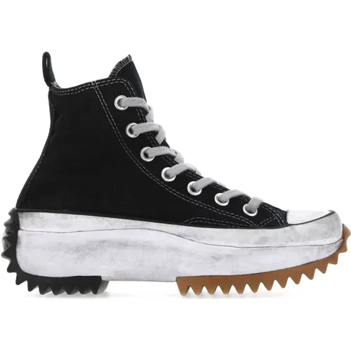 Schwarze Run Star Hike Sneakers , Damen, Größe: 34 1/2 EU - Converse - Modalova