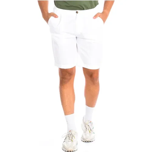 Weiße Bermuda-Shorts Casual Trendy Style - LA MARTINA - Modalova