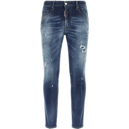 Skater Stretch Denim Jeans , Herren, Größe: XS - Dsquared2 - Modalova