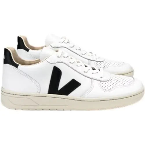 Eco-Friendly V-10 Sneakers , female, Sizes: 7 UK, 4 UK, 6 UK, 3 UK, 5 UK - Veja - Modalova