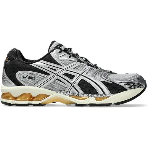 Graue Sneakers Gel-Nimbus 10.1 Komfort , Herren, Größe: 39 1/2 EU - ASICS - Modalova