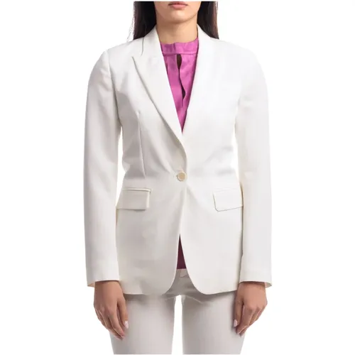 Luxury Long Jacket , female, Sizes: S, XS, M - Liu Jo - Modalova