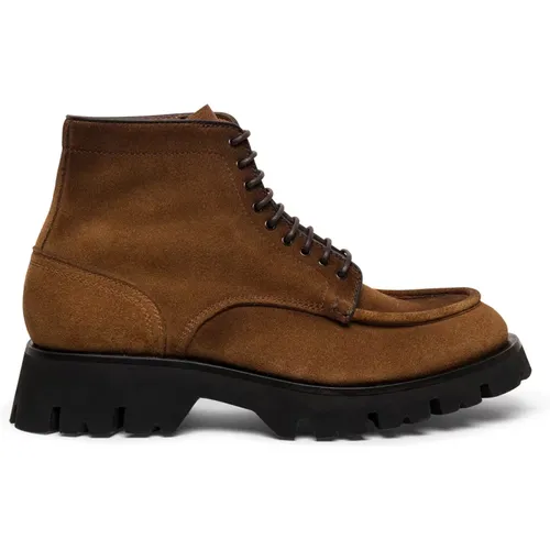 Herren Wildleder Stiefeletten - Santoni - Modalova