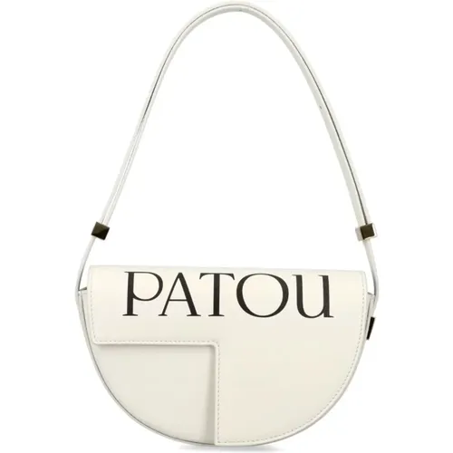 Leather Shoulder Bag , female, Sizes: ONE SIZE - Patou - Modalova