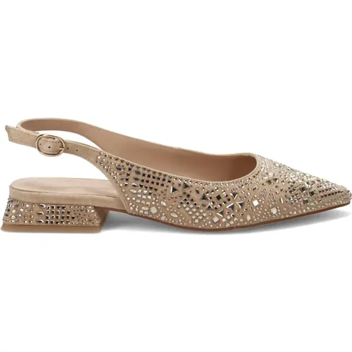 Heel Ballet Flat , female, Sizes: 4 UK, 5 UK, 6 UK - Alma en Pena - Modalova