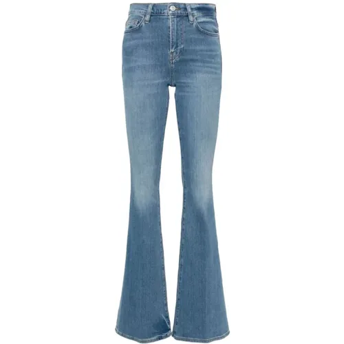 High Flare Jeans , female, Sizes: W27 - Frame - Modalova