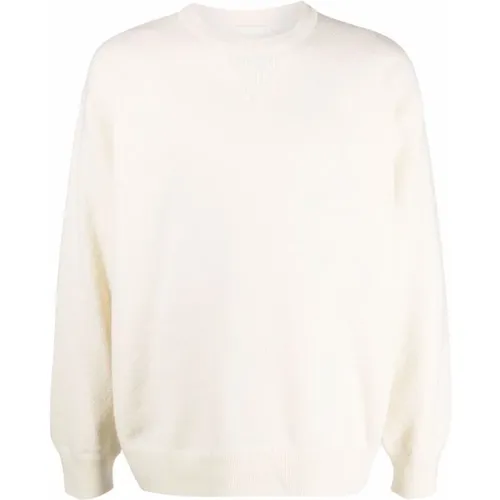 T C Sweaters Cream , male, Sizes: 2XL - Ten C - Modalova