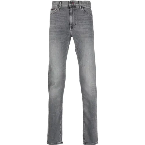 Graue Straight Alma Jeans , Herren, Größe: W34 L32 - Tommy Hilfiger - Modalova