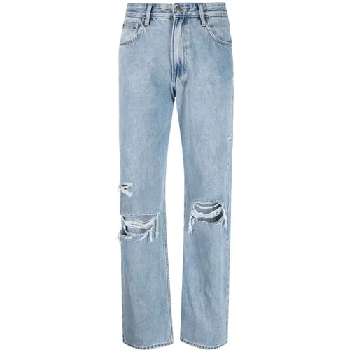 Authentic Trashed Wide Leg Jeans , female, Sizes: W29 - Ksubi - Modalova