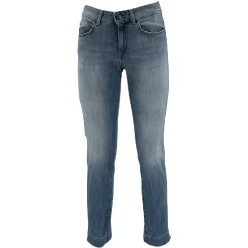 Slim Fit Jeans , Damen, Größe: W26 - Dondup - Modalova