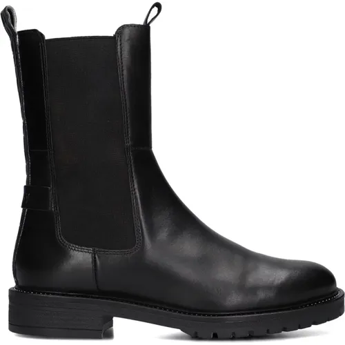 Schwarze Chelsea Boots Dunga Ball-76 , Damen, Größe: 41 EU - Notre-v - Modalova