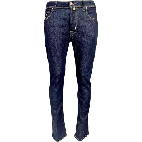 Riviera Label One Washed Jeans , male, Sizes: W34, W35, W32, W33, W31, W30, W29 - Jacob Cohën - Modalova