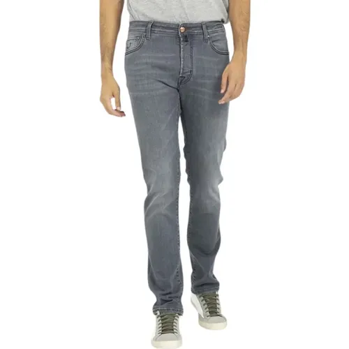 Slim Bard Jeans , Herren, Größe: W36 - Jacob Cohën - Modalova