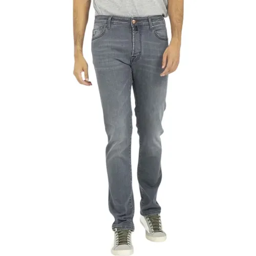 Slim Bard Jeans , male, Sizes: W36 - Jacob Cohën - Modalova