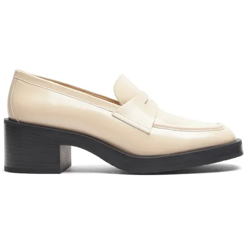 Moderner Loafer mit 40-mm Blockabsatz , Damen, Größe: 38 EU - Stuart Weitzman - Modalova