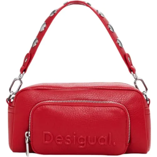 Half Logo Fw24 Women's Bag , female, Sizes: ONE SIZE - Desigual - Modalova