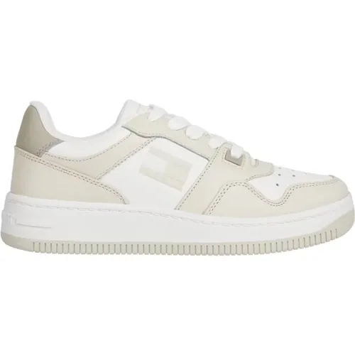 Retro Tonal Logo Sneakers , Damen, Größe: 39 EU - Tommy Jeans - Modalova