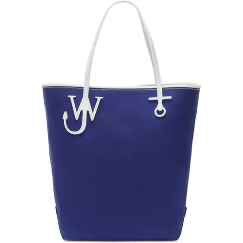 Logo White Handle Tote Bag , female, Sizes: ONE SIZE - JW Anderson - Modalova