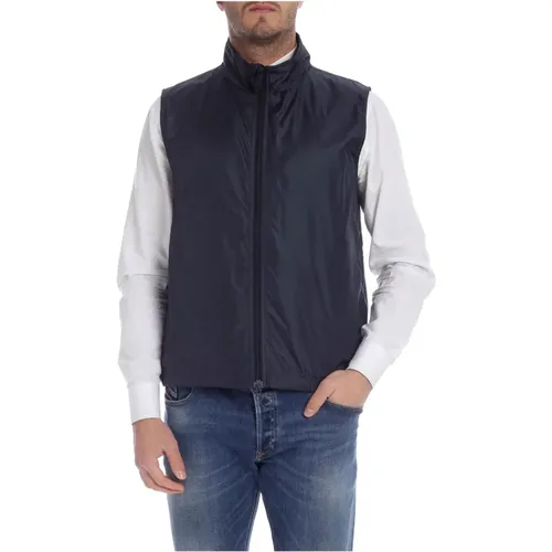 Sophisticated Sporty Vest for Men , male, Sizes: L, M, 2XL - Aspesi - Modalova