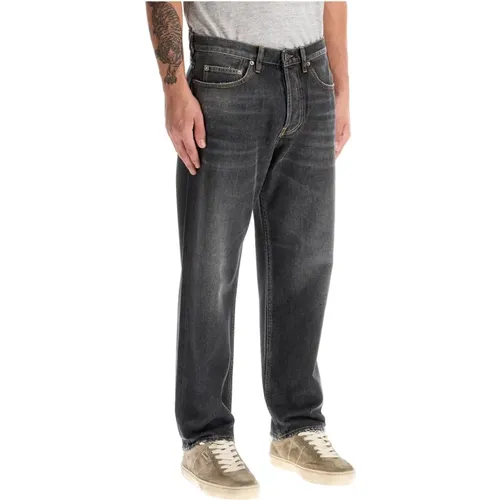 Stonewashed Wide Leg Jeans , Herren, Größe: W29 - Golden Goose - Modalova