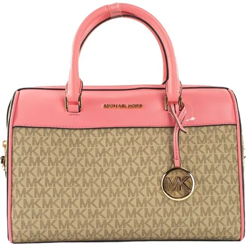 Tea Rose Signature Duffle Crossbody Bag , female, Sizes: ONE SIZE - Michael Kors - Modalova