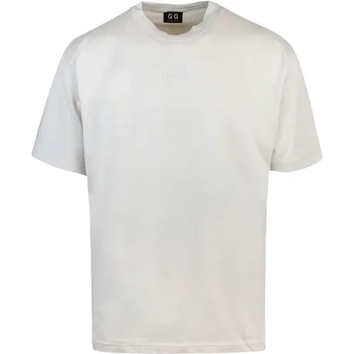 Retro Print Tee Shirt , male, Sizes: M - 44 Label Group - Modalova