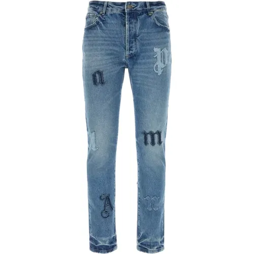 Stylische Jeans für Männer und Frauen , Herren, Größe: W31 - Palm Angels - Modalova