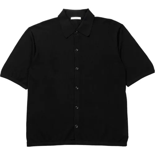 Cotton Polo Shirt , male, Sizes: M - Lemaire - Modalova