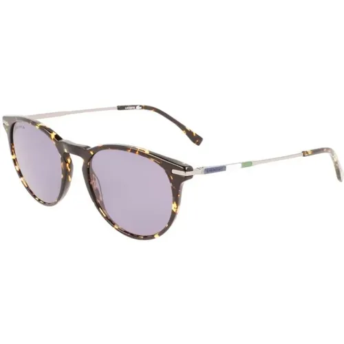 Sunglasses, Dark Havana Top , female, Sizes: 53 MM - Lacoste - Modalova