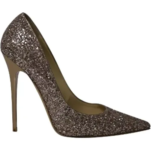 Pre-owned Polyester heels , female, Sizes: 6 UK - Jimmy Choo Pre-owned - Modalova