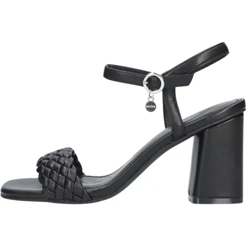 Schwarze Ledersandalen Jools Mexx - Mexx - Modalova