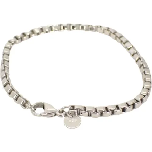 Pre-owned Silver bracelets , female, Sizes: ONE SIZE - Tiffany & Co. Pre-owned - Modalova