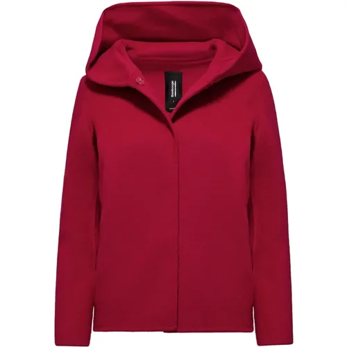 Maxi Hood Woolen Coat , female, Sizes: 2XL, S, XS, XL, L - BomBoogie - Modalova